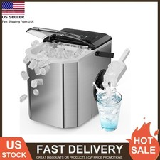 Smart Countertop Ice Makers Portable Bullet Ice Maker Machine with Self-Cleaning