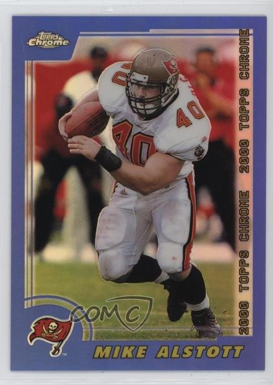 2000 Topps Chrome Refractor Mike Alstott #21