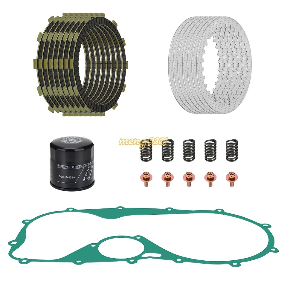 Placas de fricción de embrague y filtro de aceite para Kawasaki Vulcan 900 VN900B/C/D 2006-2024 Foto 3 de 4