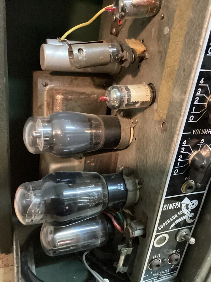 ANTIKER FILMPROJEKTOR. ROHR. CINEPA. SCHWER. FÜR TEILE - Bild 2 von 4