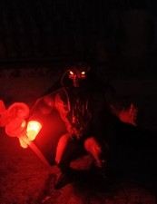 Laserlicht Skeletor Barbarossa Custom MOTU