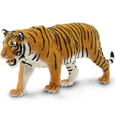 Safari Ltd. Siberian Tiger Figurine - Realistic 10.5" Large, Multicolor
