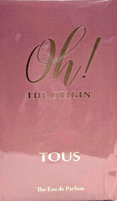 TOUS OH! THE ORIGIN EDP NATURAL SPRAY 100 ML/3.4 FL.OZ. NIB Box Damaged