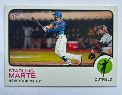 2022 Topps Heritage High Number, Sterling Marte #671