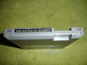 Battle of Olympus (NES, 1989)w/NES sleeve and clear case (cleaned and tested