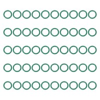 50X FKM O-Ring 11X8X1,5Mm Dichtung GrüN FüR Dichtung