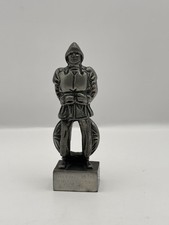 Vintage Presentation Statue for Lifeboat Service 1955. Silvered brass
