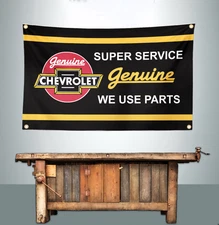 CHEVROLET GENUINE PARTS 3' X 5' BANNER FLAG