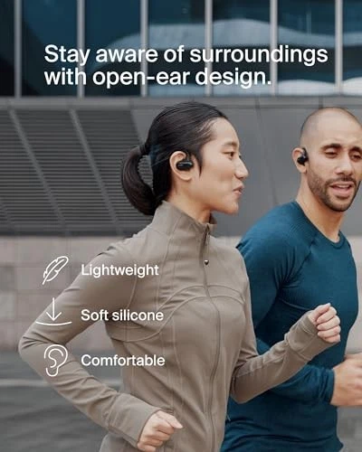 Belkin SoundForm ClearFit Wireless Open-Ear Earbuds Lightweight Sport Earphones - Image 2 of 4