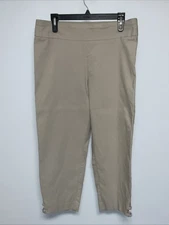 Counterparts Capri Pants Women’s 14 Beige