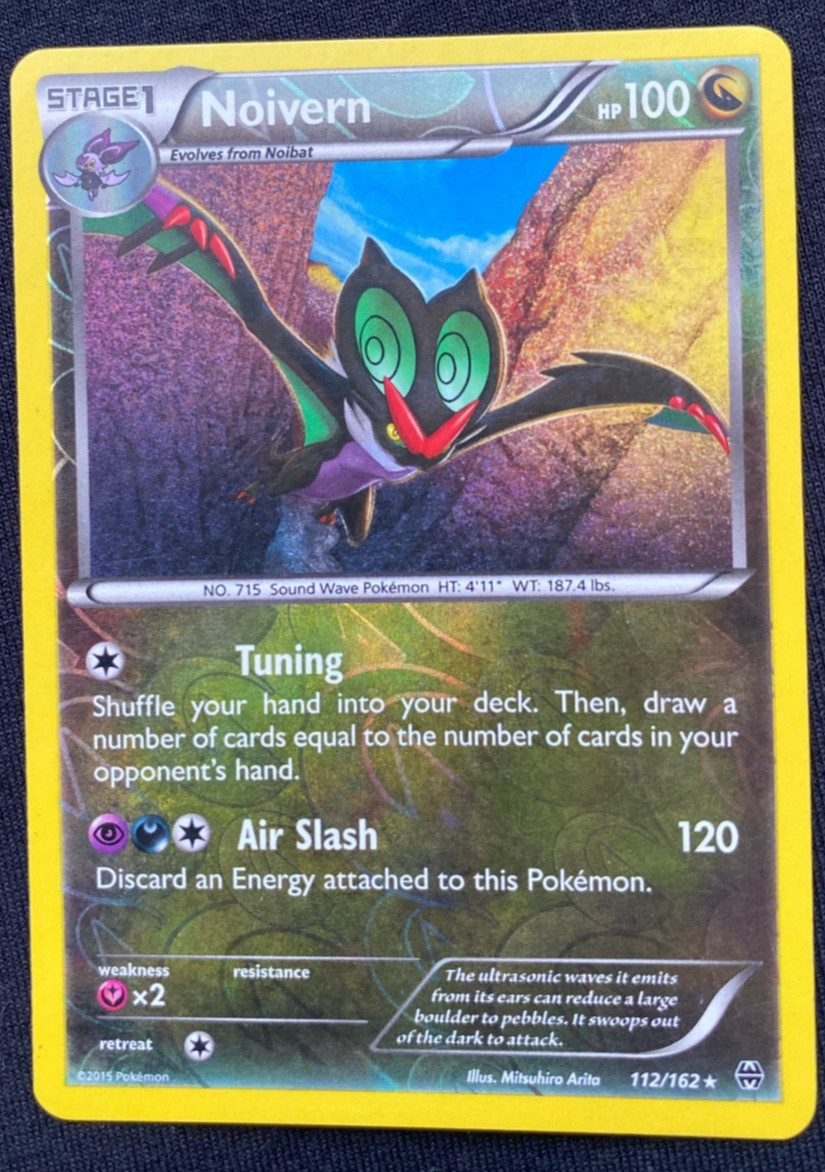 Noivern 112/162 - Reverse Holo - NM - XY - BREAKthrough Pokemon Card (LP)