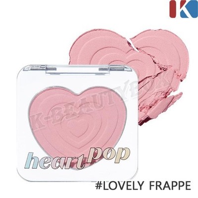 ETUDE Heart Pop Rouge 4g #Lovely Frappe Face Rouge Sheer Cheeks K-Beauty NEU