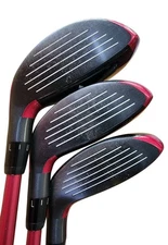 Yonex Ladies Ezone XP Driver Set Of 3/4,5 & 6 Wood/RH/Red Graphite Shafts EX300