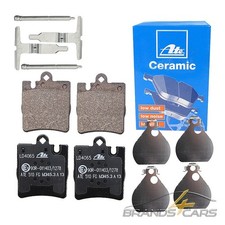 ATE SATZ CERAMIC BREMSBELÄGE + ZUBEHÖR HINTEN FÜR MERCEDES C-KLASSE W203 S203