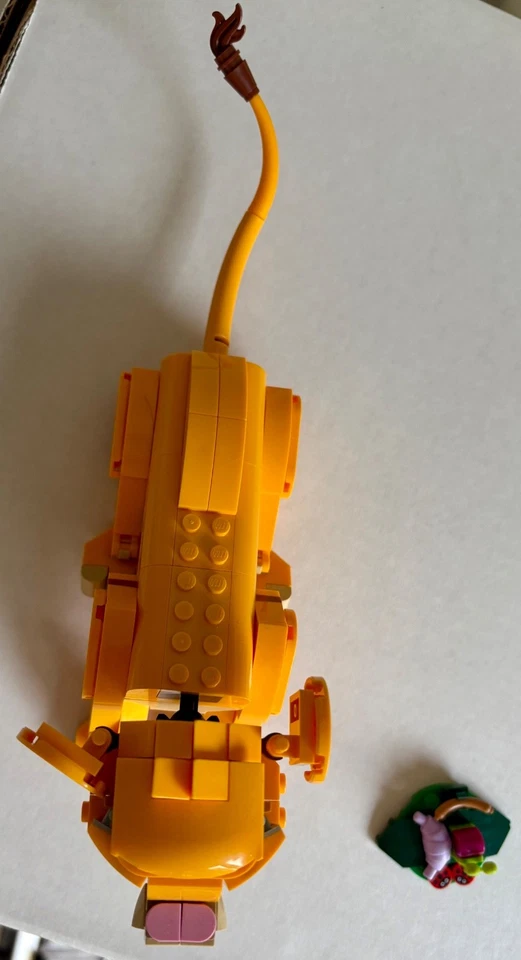 LEGO Disney 43243: Simba el Rey León Cachorro Juego Completo - Sin Caja ni Manual Foto 3 de 4