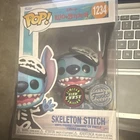 Funko POP! Disney Lilo & Stitch Skeleton Stitch EE Exclusive Glow Chase #1234