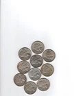 Ten San Francisco Peace Dollars