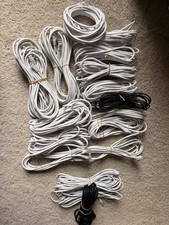 19 Ethernet Patch Cables 15  25 Ft CAT6 Bulk Lot RJ45 Network Cables Long Runs