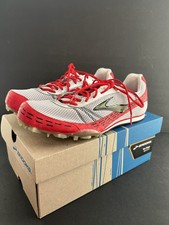 Brooks Nerve Track  Field Spiked Athletic Running Sport Shoes Men  s Size 10