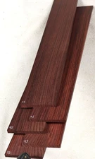 Dark red Indian rosewood guitar fretboard blank fingerboard 2.9x20" IRF95