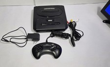 SEGA Genesis Model MK-1631 Console w/ Controller Black Tested 