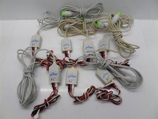 Lot Of 7 SpaceLabs TruLink 700-0008-08 ECG Cables w/ Leads