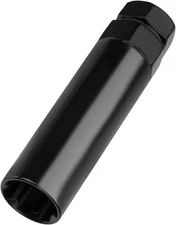 7 Spline Lug Nut Socket, Wheel Lock Key Replacement for Aftermarket 7 Spline Lug