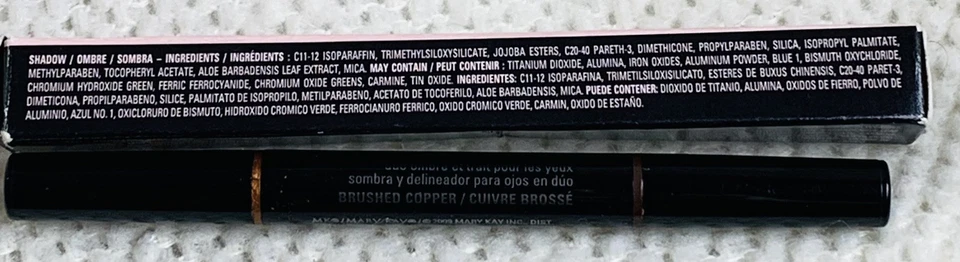 MARY KAY SHADOW & LINE EYE DUO BRUSHED COPPER DISCONTINUED - Image 4 of 4