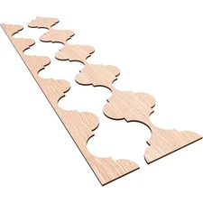 Marrakesh 47 In. H X 0.25 In. W Slatwall Panels in Red Oak 12-Pack