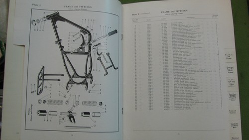 BSA Bantam Spares Parts Book 090113 - Bild 3 von 3