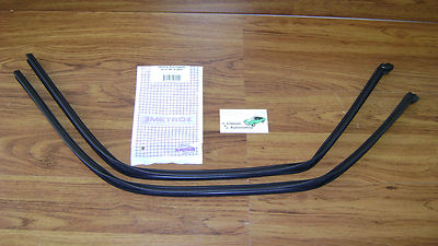 Vertical Channel Run Weatherstrip 66-67 A-body Vent Frame to Door Glass Seal