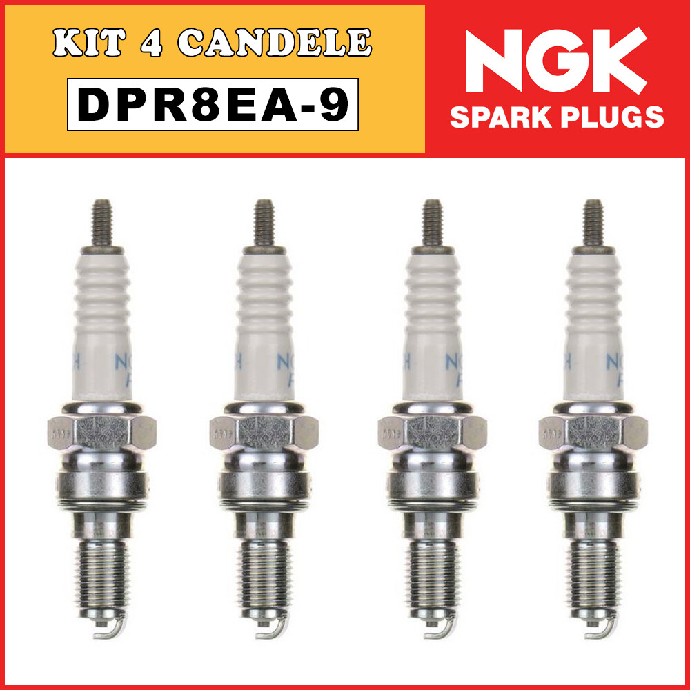 CANDELA NGK DPR5EA-9 ORIGINALE KAWASAKI VN VULCAN NOMAD FI 1500 2000-2004 - Foto 3