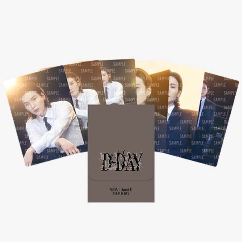 Agust D D-DAY TOUR US限定 ミニフォトカード Agust D [D-Day Tour] Official Merchandise - Mini Photo Card