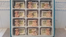 The Unique Collection Picture Frames Cherubs Angels Set Of 12 In Original Box