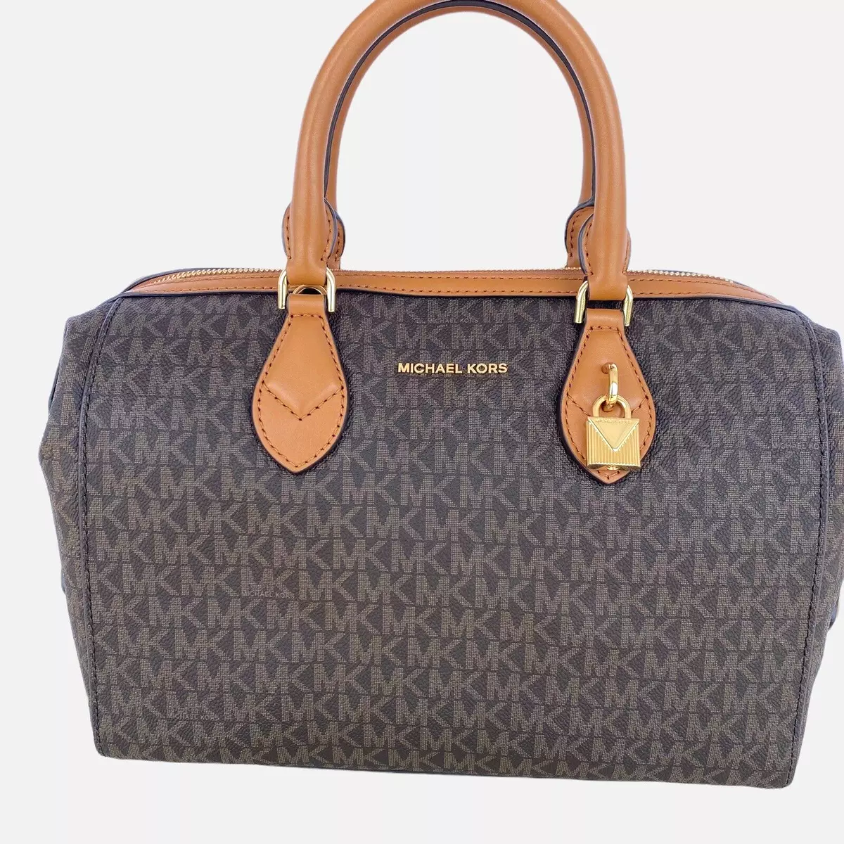 Michael Kors Large Jet Set Grayson Signature Satchel