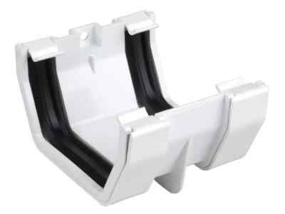 Wavin OSMA Squareline Dachrinnenüberwurf Tischler 4t805 weiß