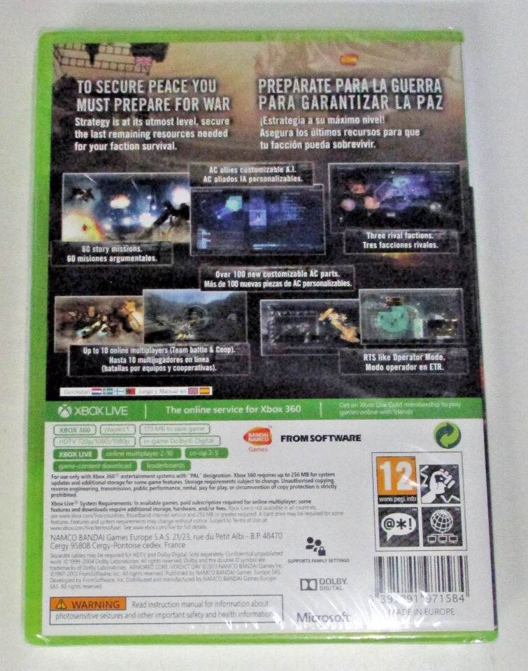Armored Core Verdict Day - Xbox 360 - New & Sealed - Image 3 of 3