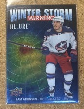 2019-20 Upper Deck Allure Winter Storm Warning Cam Atkinson #WSW-17