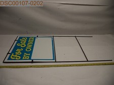 Qty  3: Hillman 17" x 18" For Sale By Owner Sign with Frame P/N 848761