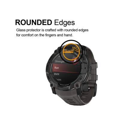 3 Pezzi Compatibile Con Garmin Vivoactive 3 Music Proteggi Schermo