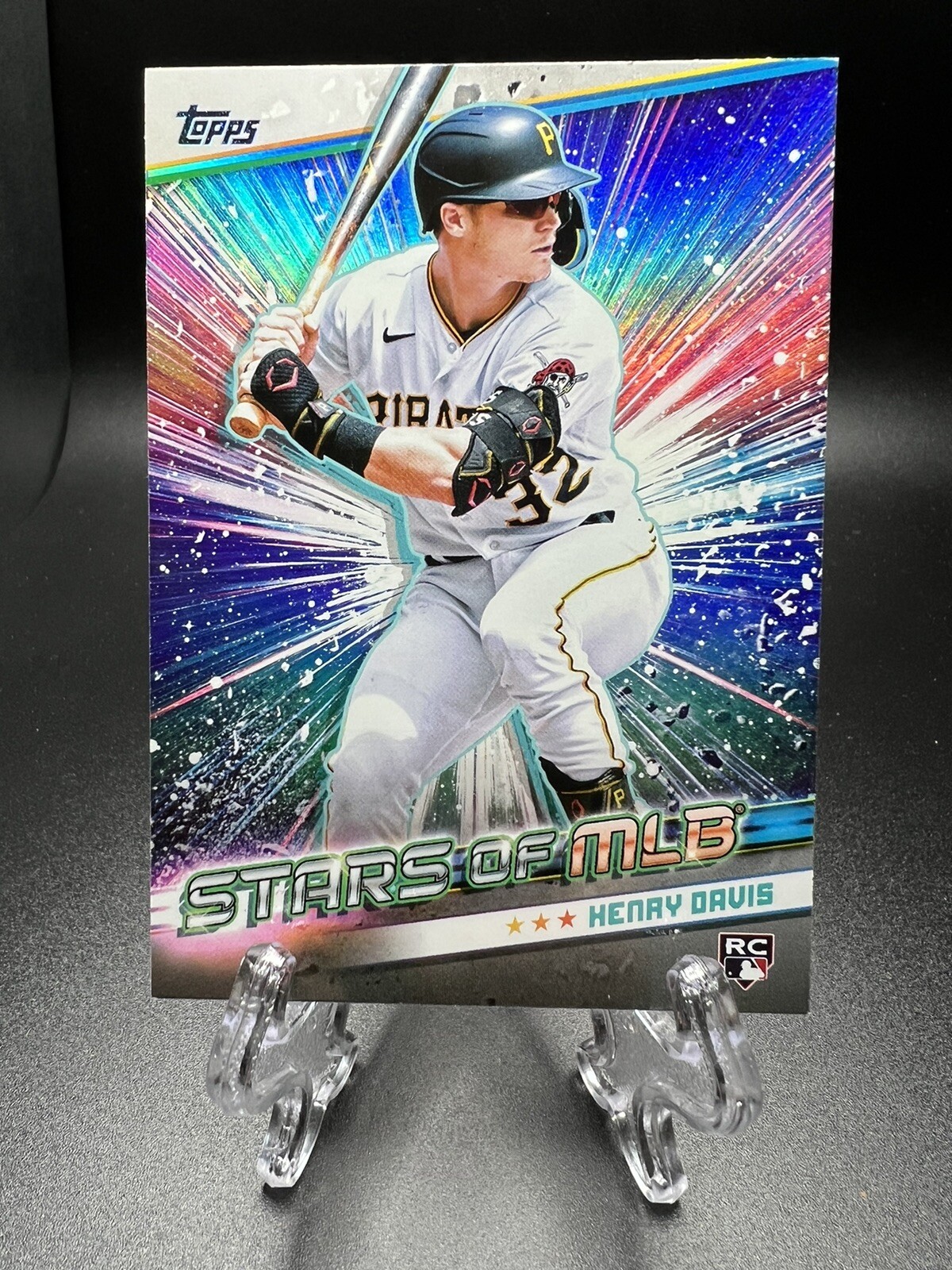 2024 Topps Series 1 Henry Davis Stars Of MLB RC #SMLB-27 Pirates