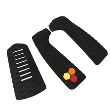BLACK Surf Deck Traction Pad EVA Trimmable Antiip Strong Grip Versatile MU