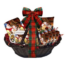 Treeing Walker Coonhound Dog Gift Basket Christmas Blanket Ornament