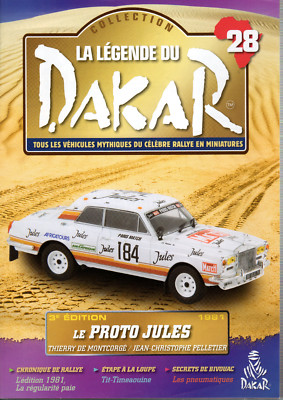 0104 La légende du Dakar n°15 Le Mitsubishi Pajero - Andreas Schulz