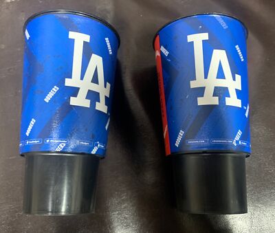 LA Dodgers MLB Stadium 32 Plastic Souvenir Cup From Dodger