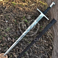 Handmade Medieval Viking Sword Hunting Outdoor Tactical Survival Forest Machete