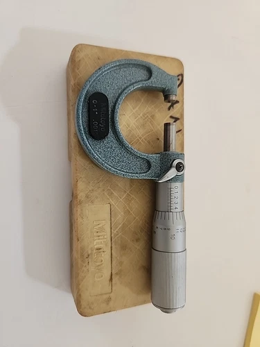  MITUTOYO MICROMETER TOOL  .001", NO. 103-127