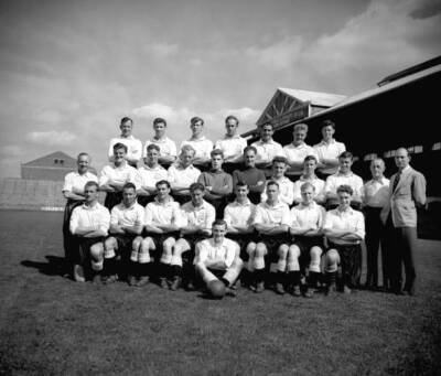 Fulham team group 1953 Historic Old Photo