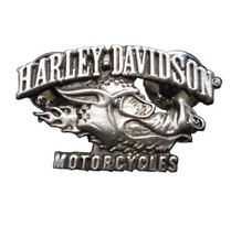 "NEW" AUTHENTIC ORIGINAL 2003 MADE IN THE USA HARLEY DAVIDSON ROAD HOG VEST PIN