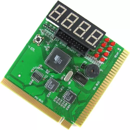 PCI and ISA Computer Motherboard Power Diagnostic Analyzer Post Tester Card
